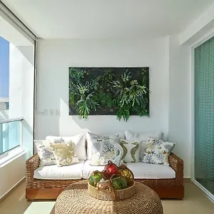 Playa Semi Privada, Piscina Infinita APT Lujo 3 HAB 8 PAX República Dominicana